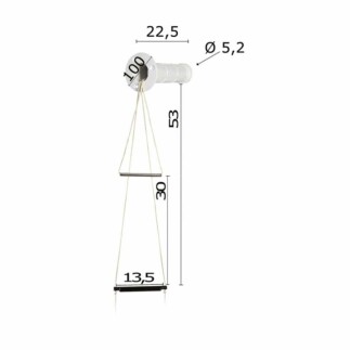 Acil Durum Merdiveni, Gömme, 3 Basamaklı - 2