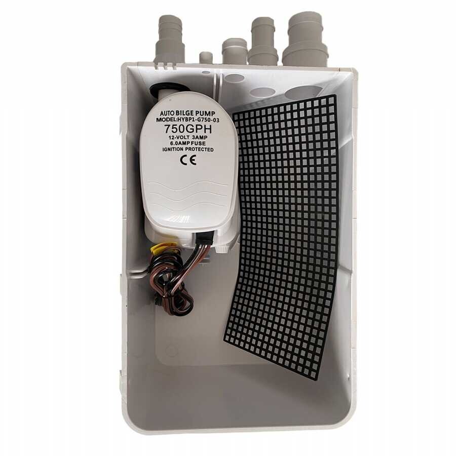 AquaForza Duş Boşaltma Pompası 750 GPH 12V - 1