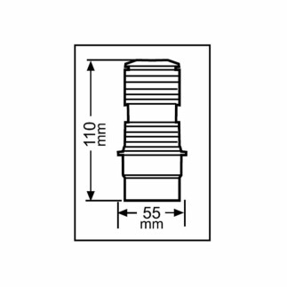 Arıza Feneri, 360° Kırmızı, 12V/10W - 2