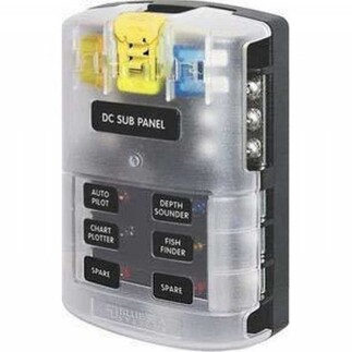 ATO/ATC Sigorta Bloğu, 6´lı, 152x51mm - LHR