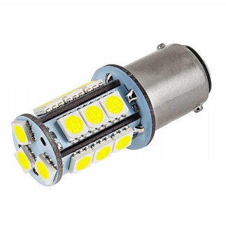 BA15D Led Ampul, 18 SMD Led, Beyaz Işık 12/24V - LHR