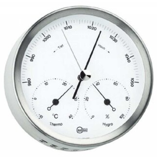 Barigo Steel Gösterge Baro-Termo-Higrometre - BARIGO
