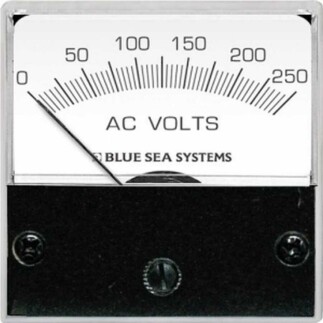 Blue Sea Systems A.C Mikro Voltmetre - 51x51mm - BLUE SEA SYSTEMS