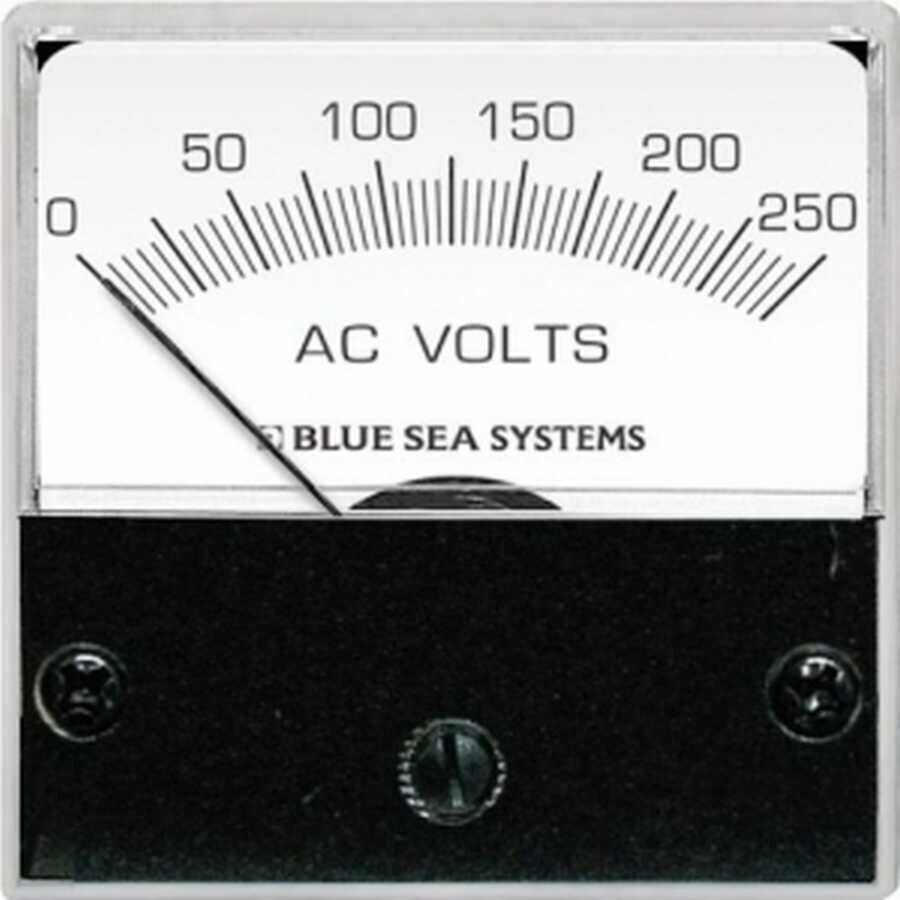 Blue Sea Systems A.C Mikro Voltmetre - 51x51mm - 1