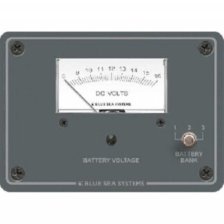 Blue Sea Systems D.C. Analog Voltmetre / 12V - BLUE SEA SYSTEMS