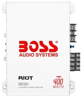 Boss Audio MR1004 Systems Amplifikatör Beyaz - 1