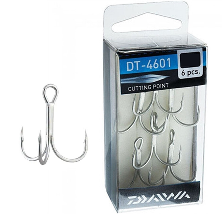 Daiwa DT-4601 Galvaniz Üçlü Olta İğnesi - 1
