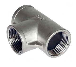 Dişli Tee, Paslanmaz Çelik M2123 - LHR