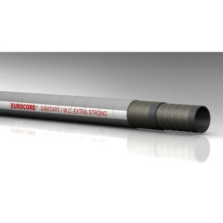 Eurocord Sanitary Extra Sağlam Pis Su WC Hortumu - EUROCORD