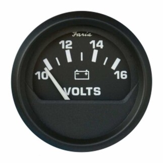 Faria Voltmetre, 10-16V - 2