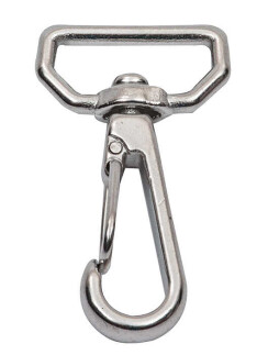 Fırdöndülü Tente Kancası, Paslanmaz Çelik 25 mm - LHR