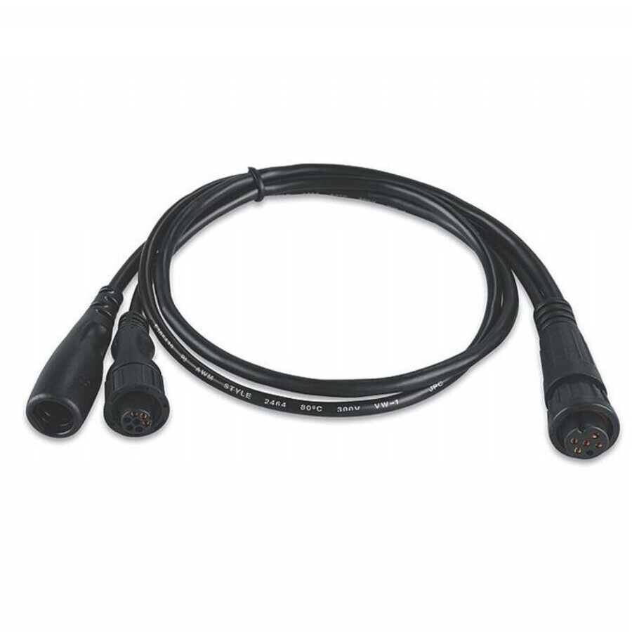 Garmin 6 Pin Dişi - 4 Pin Erkek Dönüştürücü Transducer Kablosu - 1