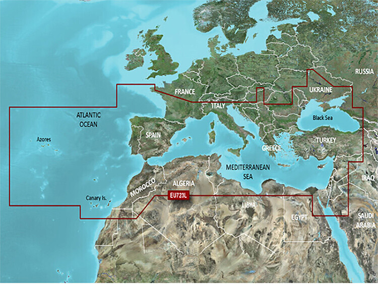 Garmin BlueChart G3 Vision GPS Harita Kartı (Tüm Türkiye ve Akdeniz) - 1