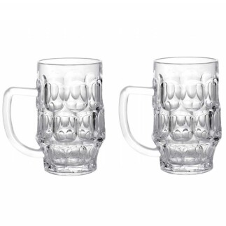 Gimex Polikarbonat Bira Bardağı Kulplu 2 li Set - GIMEX