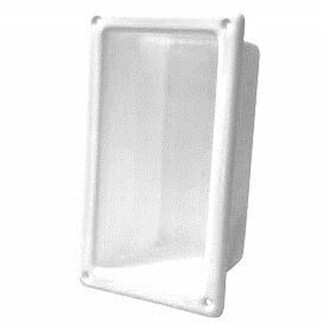 Gömme Eşya Yuvası, Beyaz ABS - LHR