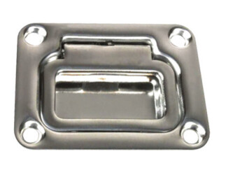 Gömme Kapak Kulpu, 76x57mm, 304 Kalite Paslanmaz - LHR