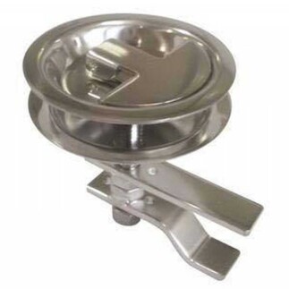 Gömme Kulp, Paslanmaz Çelik, 90mm - LHR