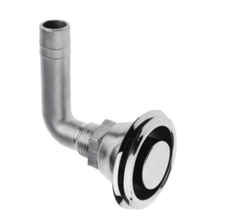 Hava Firarı Flanşlı Krom 3/4