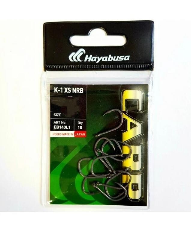 Hayabusa Hooks K-1 XS NRB (10'lu Sazan İğnesi) - 1