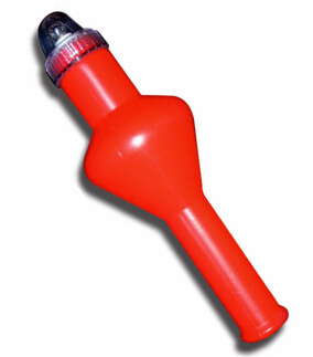 Işıklı Can Simidi Şamadırası Kırmızı - LHR