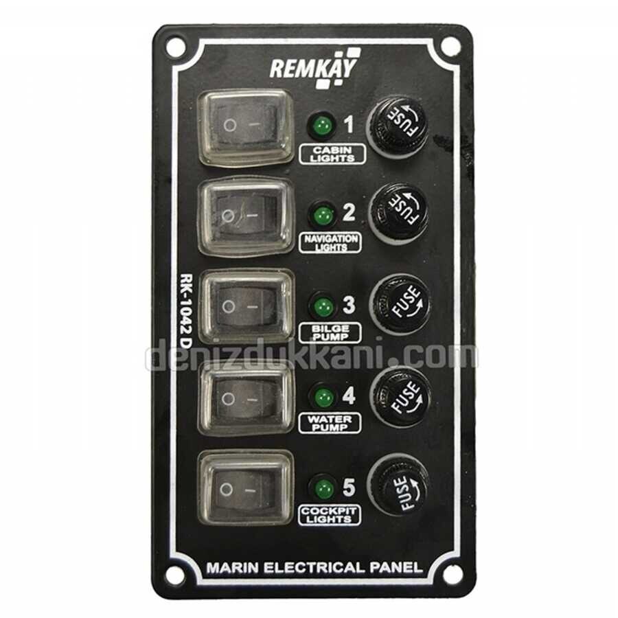 İzoleli Elektrik Switch Panelleri Dikey - 1