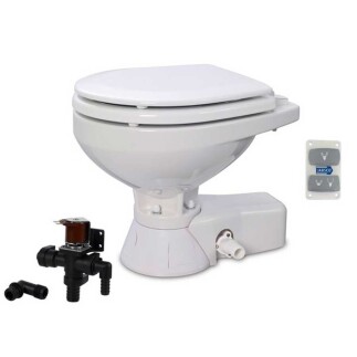 Jabsco Elektrikli Sessiz Tuvaletler Solenoid Beslemeli - JABSCO
