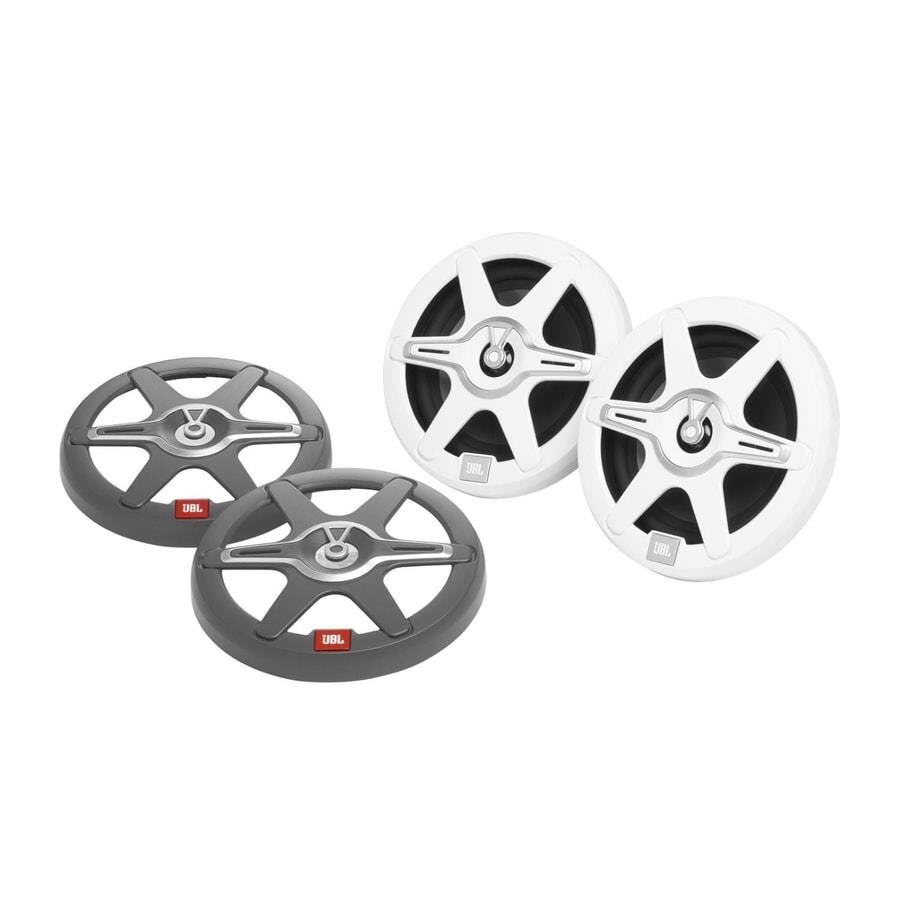 JBL Marin Hoparlör Club Serisi 16.5 cm 225 Watt Beyaz-Gri RGB - 1