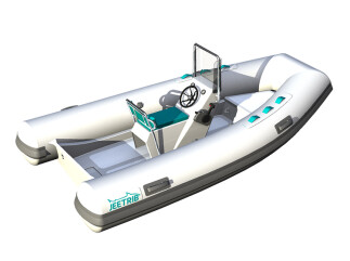 Jeetrib JR-F-295-JC Jokey Konsollu Fiber Taban Şişme Bot - JEETRIB