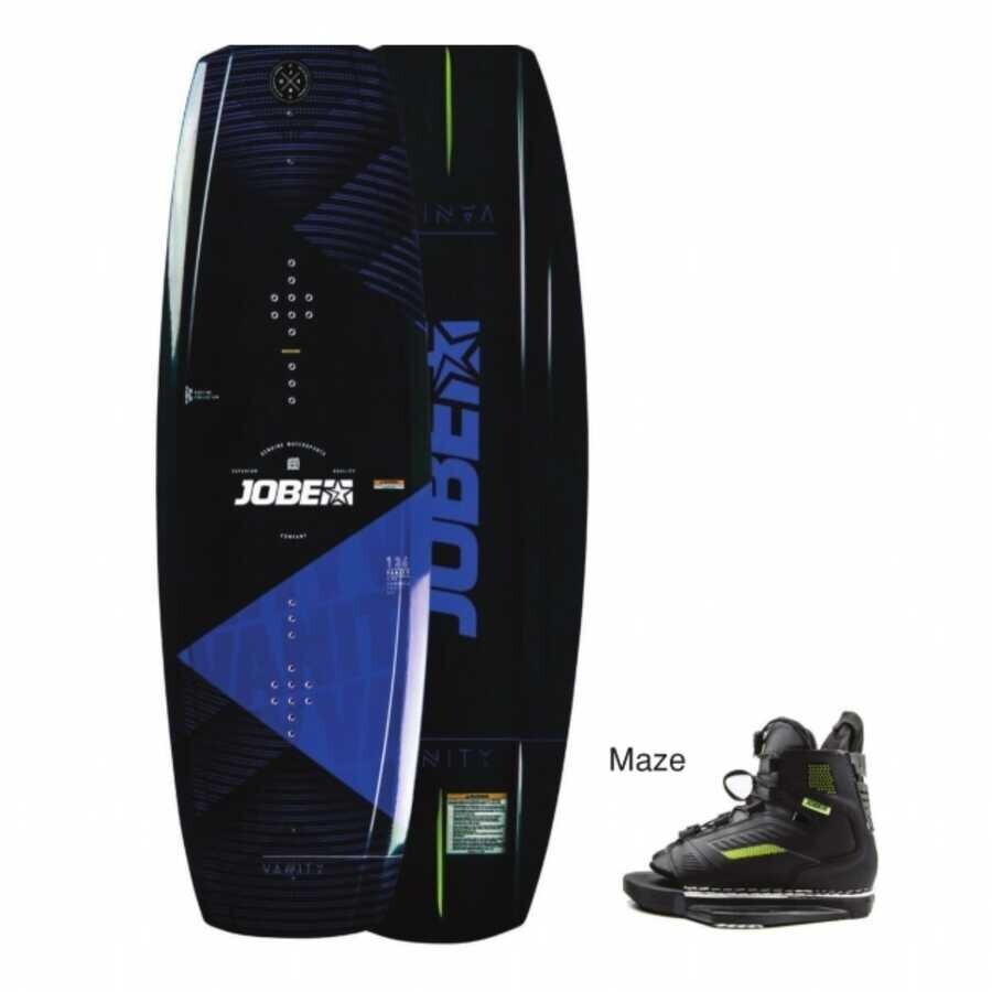 Jobe Vanity Wakeboard Seti 136cm Siyah-Mavi - 1