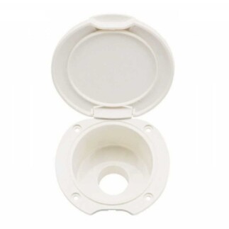 Kapaklı Duş Yuvası, Düz, Plastik Ø70mm - LHR