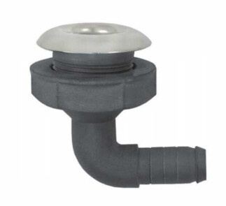 Krom Flanşlı Sintine Çıkışı Dirsek - LHR