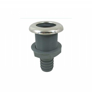 Krom Flanşlı Sintine Çıkışı Düz - LHR