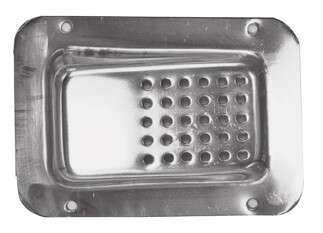 Krom Süzgeç, Dikdörtgen 9x13 cm - LHR