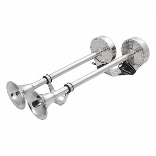 Krom Trompet Korna Çiftli / 12V - LHR