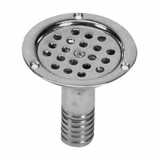 Krom Yer Süzgeci, Çap: 10cm - LHR