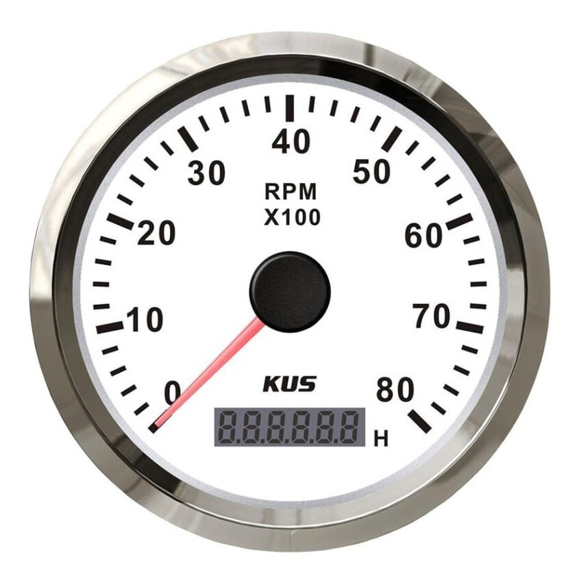 Kus Devir Göstergesi ve Motor Saati 8000rpm - 1