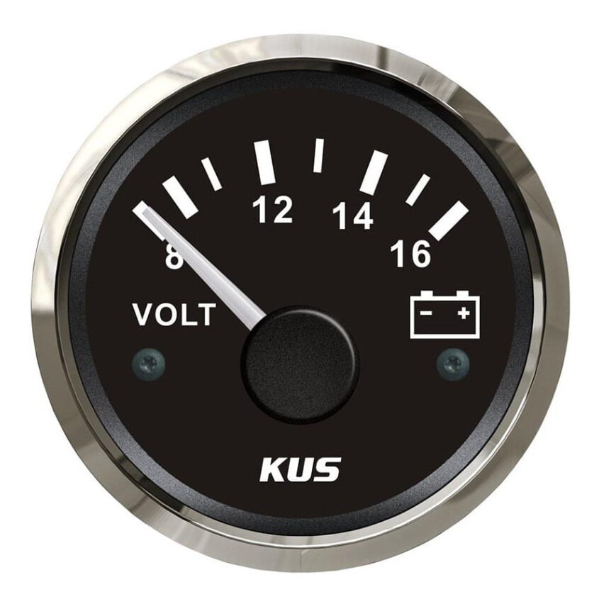 Kus Voltmetre Göstergesi 12 Volt - 2
