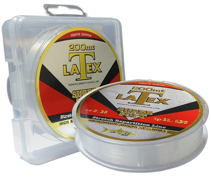 Latex Super Soft Monofilament Misina 200mt - 1