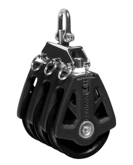 Lewmar Synchro Makara 90mm, Üçlü, Kilitli - LEWMAR