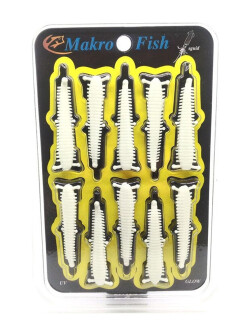 Makro Fish Kokulu Lrf Silikonları 10 Adet - 1