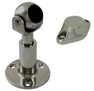 Manyetik Krom Kapı Stoperi Yuvarlak M8826 - LHR