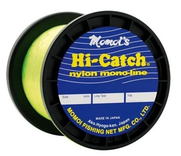 Momoi Hi-Catch Nylon Big Game Misina 600mt 0,70mm (Fosforlu Yeşil) - 1