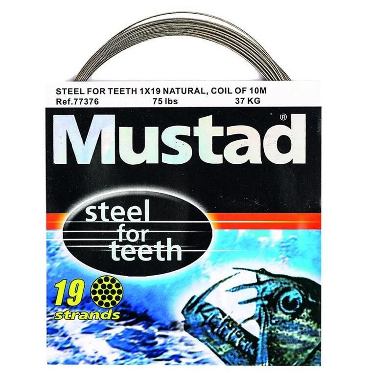 Mustad 77376 Steel For Teeth Çelik Tel 37Kg - 1