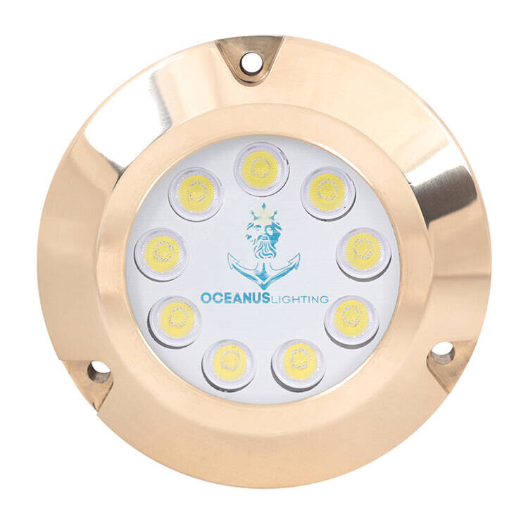 Oceanus OCL0934-B Bronz Su Altı Lambası 9 Led - 1