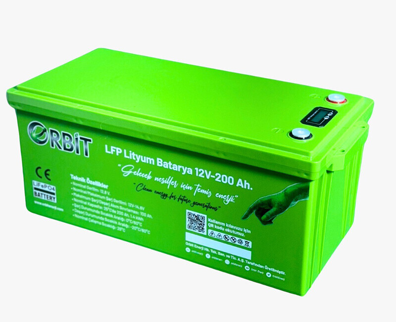 Orbit 24V 210Ah Marine Lityum LiFePO4 Akü - 1