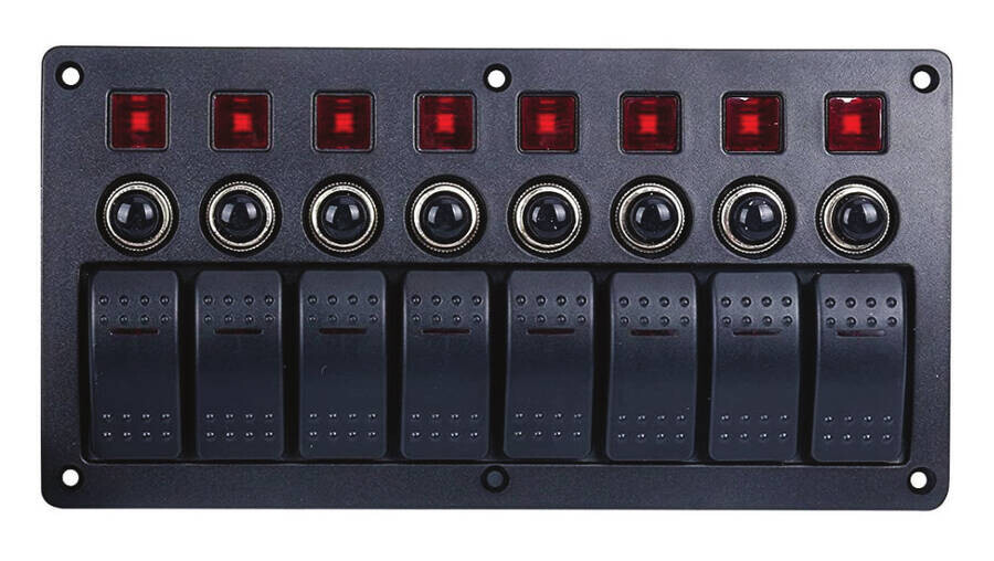 Otomatik Sigortalı ve Işıklı Switch Paneli - 1