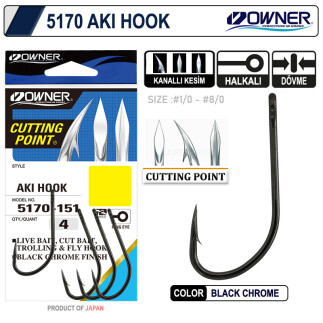 Owner Aki Hook 5170 İğneler - 1