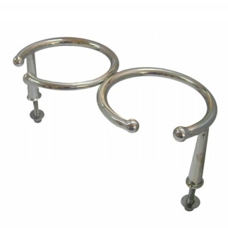 Paslanmaz Çelik Çiftli Bardak Tutucusu - LHR