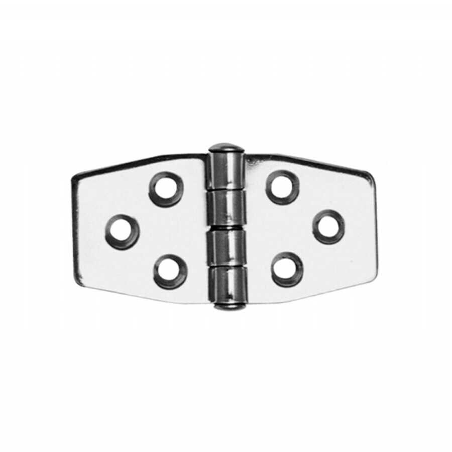 Paslanmaz Krom Köşeli Menteşe 38x76mm M3876 - 1