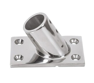 Paslanmaz Vardavela Ayağı Dikdörtgen Taban 60° M8204 - LHR